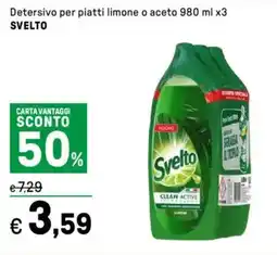 Iper La Grande Detersivo per piatti limone o aceto SVELTO offerta