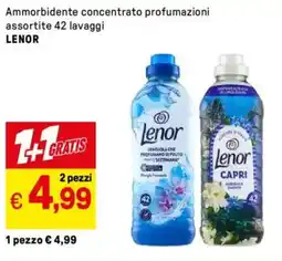 Iper La Grande Ammorbidente concentrato profumazioni LENOR offerta
