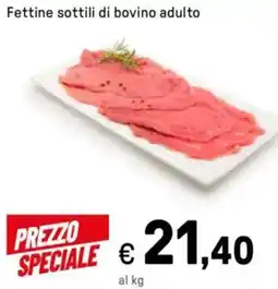 Iper La Grande Fettine sottili di bovino adulto offerta