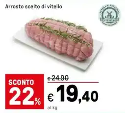 Iper La Grande Arrosto scelto di vitello offerta