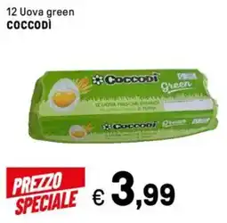 Iper La Grande 12 Uova green COCCODÌ offerta