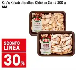 Iper La Grande Keb's Kebab di pollo o Chicken Salad ΑΙΑ offerta