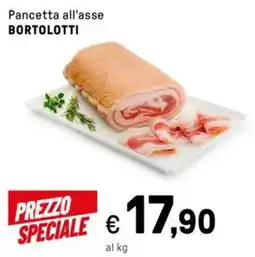 Iper La Grande Pancetta all'asse BORTOLOTTI offerta