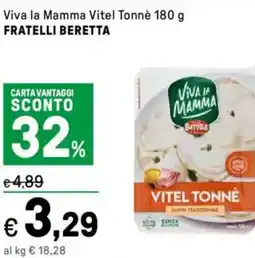 Iper La Grande Viva la Mamma Vitel Tonnè FRATELLI BERETTA offerta