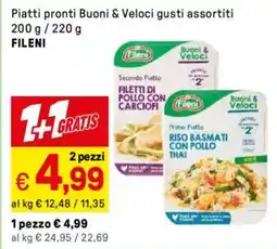 Iper La Grande Piatti pronti Buoni & Veloci FILENI offerta