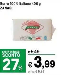 Iper La Grande Burro 100% italiano ZANASI offerta