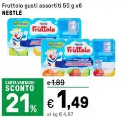 Iper La Grande Fruttolo gusti assortiti NESTLÈ offerta