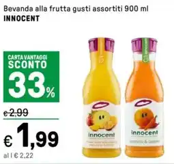 Iper La Grande Bevanda alla frutta INNOCENT offerta