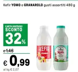 Iper La Grande Kefir YOMO O GRANAROLO offerta