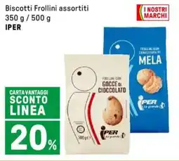 Iper La Grande Biscotti Frollini IPER offerta