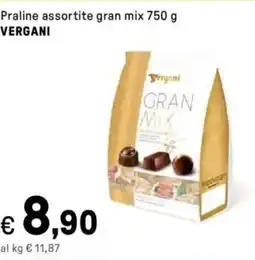 Iper La Grande Praline assortite gran mix VERGANI offerta