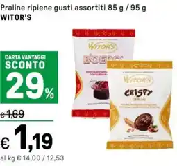 Iper La Grande Praline ripiene WITOR'S offerta
