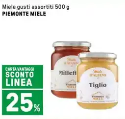 Iper La Grande MieleMiele gusti assortiti 500 g PIEMONTE MIELE PIEMONTE MIELE offerta