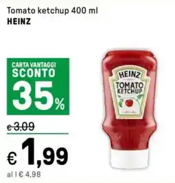 Iper La Grande Tomato ketchup HEINZ offerta