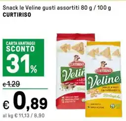Iper La Grande Snack le Veline CURTIRISO offerta