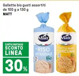 Iper La Grande Gallette bio MATT offerta