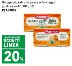Iper La Grande Omogeneizzati con pesce o formaggio PLASMON offerta