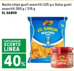 Iper La Grande Nacho chips o Salsa EL SABOR offerta