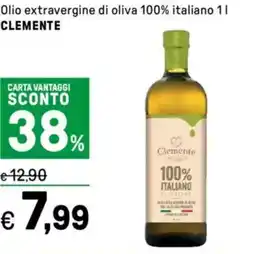 Iper La Grande Olio extravergine di oliva 100% italiano CLEMENTE offerta
