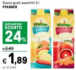 Iper La Grande Succo PFANNER offerta