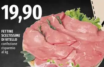 Famila Market Fettine sceltissime di vitello confezione risparmio offerta