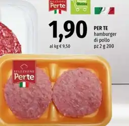 Famila Market PER TE hamburger di pollo offerta