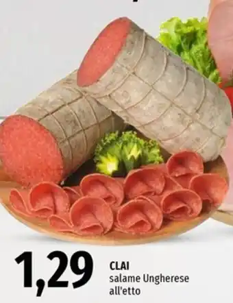 Famila Market CLAI salame Ungherese offerta