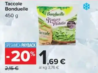 Carrefour Taccole Bonduelle offerta