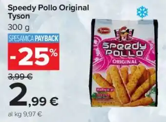 Carrefour Speedy Pollo Original Tyson offerta