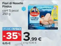 Carrefour Fiori di Nasello Findus offerta