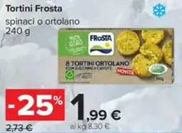 Carrefour Tortini Frosta offerta
