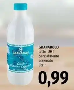 Famila Market GRANAROLO latte UHT parzialmente scremato offerta