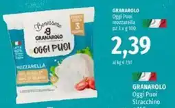 Famila Market GRANAROLO Oggi Puoi mozzarella offerta