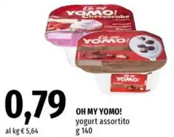 Famila Market OH MY YOMO! yogurt offerta