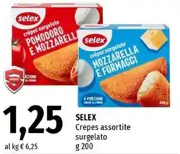 Famila Market SELEX Crepes offerta