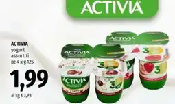 Famila Market ACTIVIA yogurt offerta