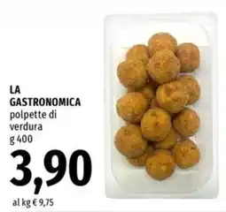 Famila Market LA GASTRONOMICA polpette di verdura offerta