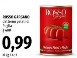 Famila Market ROSSO GARGANO datterini pelati di Puglia offerta