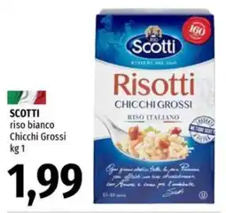 Famila Market SCOTTI riso bianco Chicchi Grossi offerta