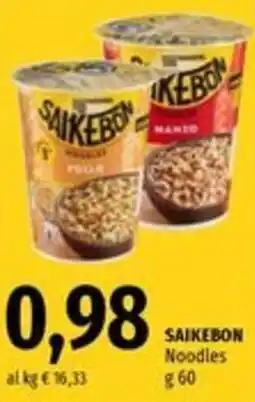 Famila Market SAIKEBON Noodles offerta