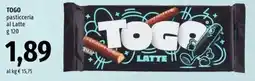 Famila Market TOGO pasticceria al Latte offerta