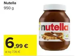 Carrefour Nutella offerta