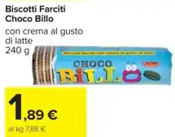 Carrefour Biscotti Farciti Choco Billo offerta