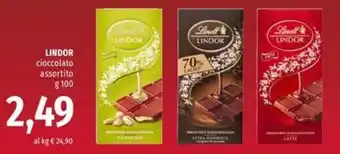 LINDOR cioccolato