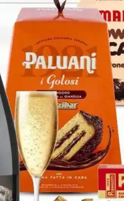 Famila Market PALUANI i Golosi Pandoro Zanzibar con crema al gianduia offerta