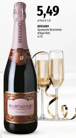 Famila Market BERSANO Spumante Brachetto d'Aqui DOC offerta