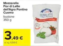 Carrefour Mozzarella Fior di Latte dell'Agro Pontino Cuomo offerta