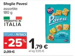 Carrefour Sfoglie Pavesi offerta