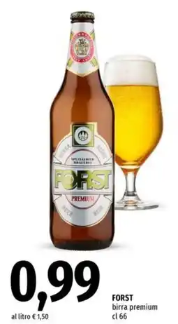 Famila Market FORST birra premium offerta