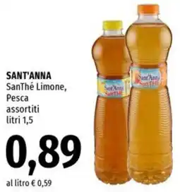 Famila Market SANT'ANNA SanThé Limone, Pesca offerta